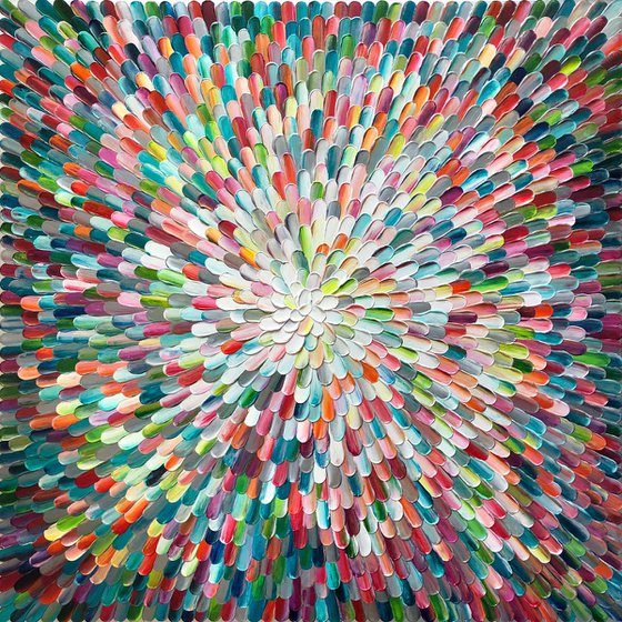 ‘Sanctum universum II' - 40x40"