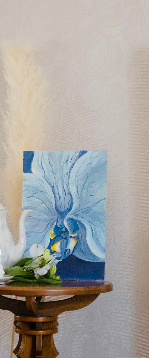 Blue Flower by Olga Volna