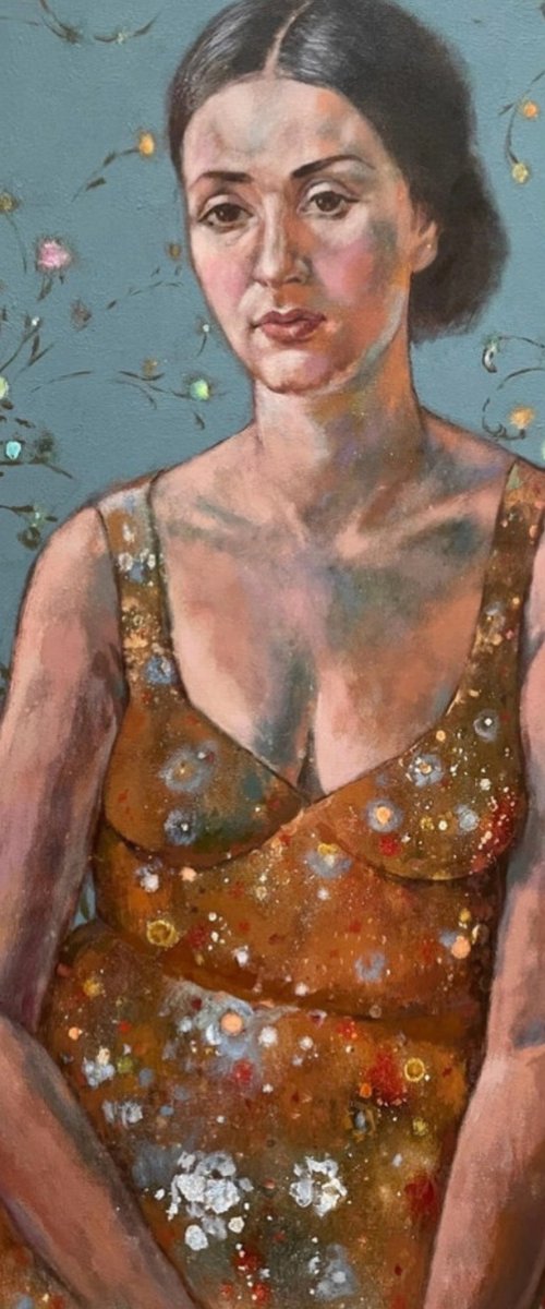 Mysterious stranger by Nadezda Stupina