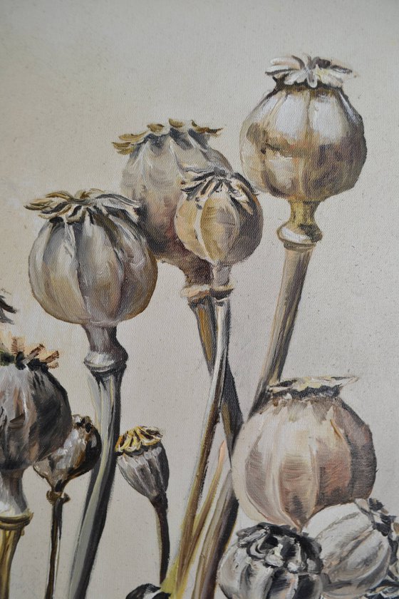 Pastel Poppy Pods