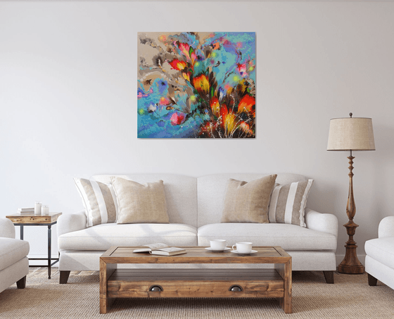 "Spring composition" Large Painting