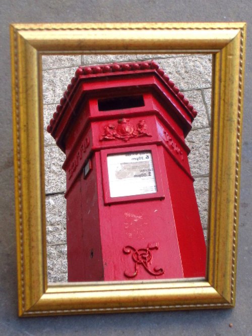 FRAME IT!!!! NO:12 POSTBOX PENFOLD (LIMITED EDITION 1/200) 10" X 8" by Laura Fitzpatrick