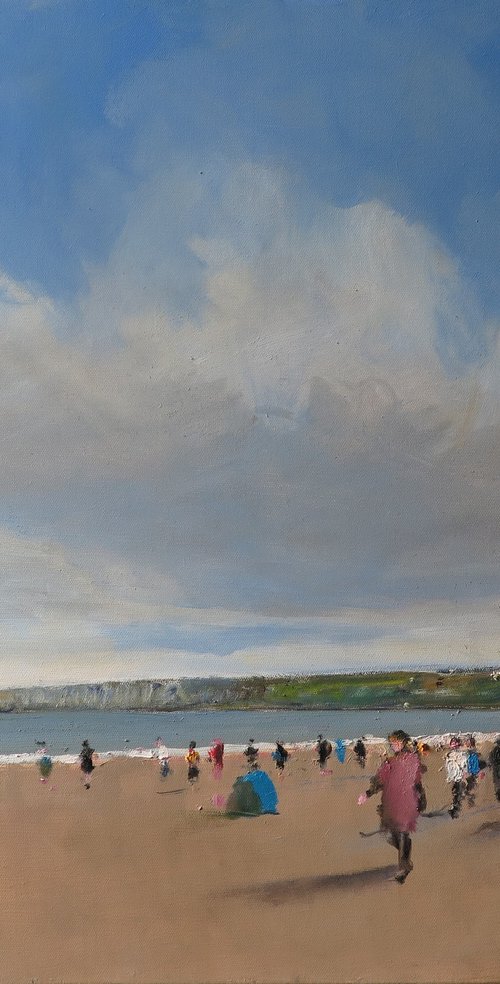 Filey Bay, July 29 by Malcolm Ludvigsen