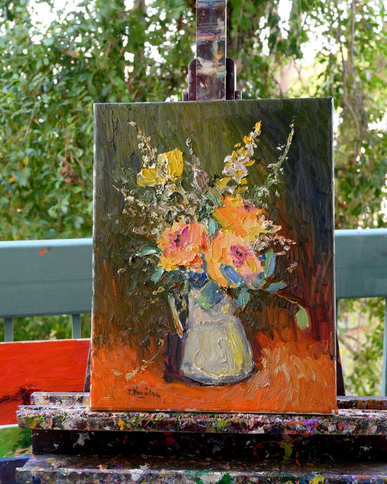 Impasto Flowers