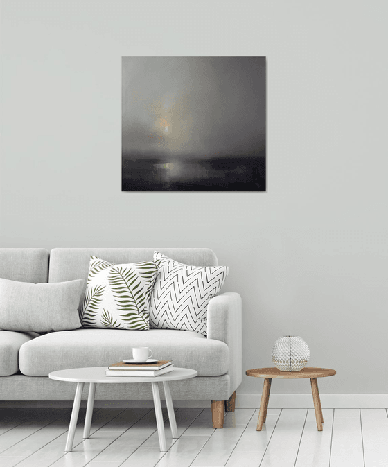 " Misty Sunrise "....Special Price W 80 x H 75 cm