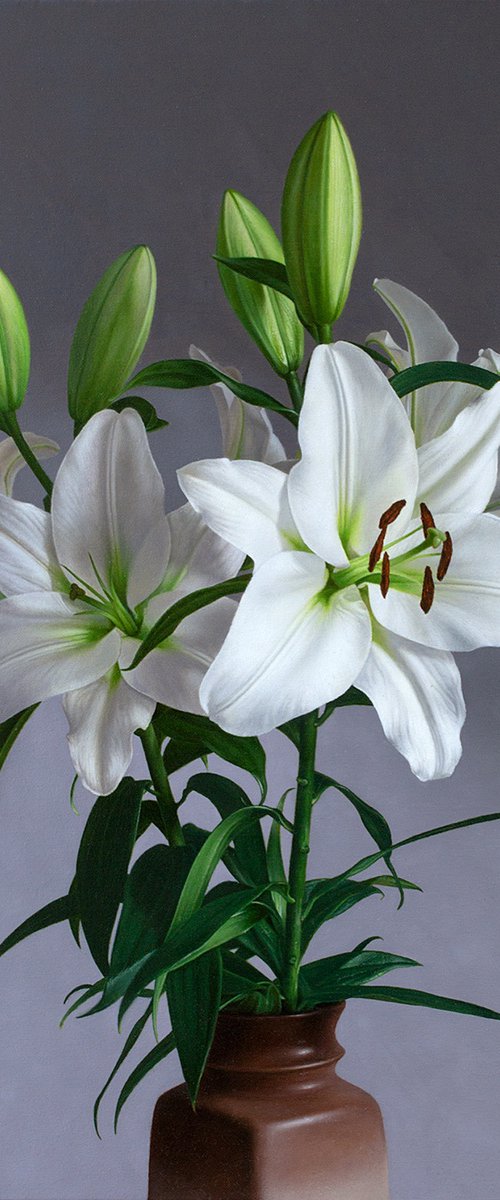 Lilies II by Regimantas Valiukas