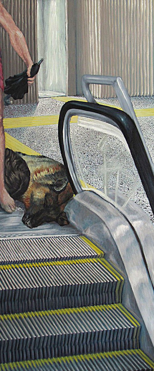Sleep in the subway. by Antonio Mele