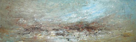 Arctic Shore  (Large, Panoramic, 100x30cm)