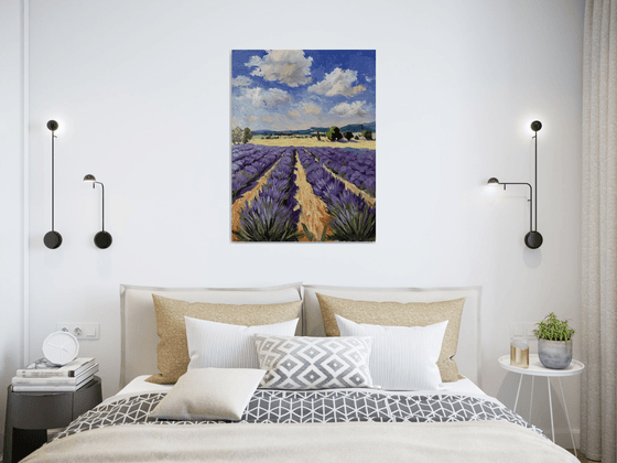 Tuscan Lavender Fields.