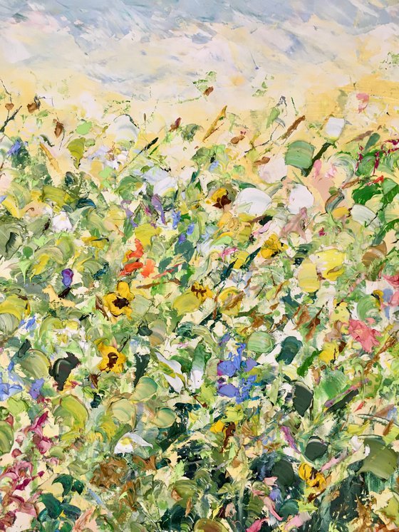 Flowers field