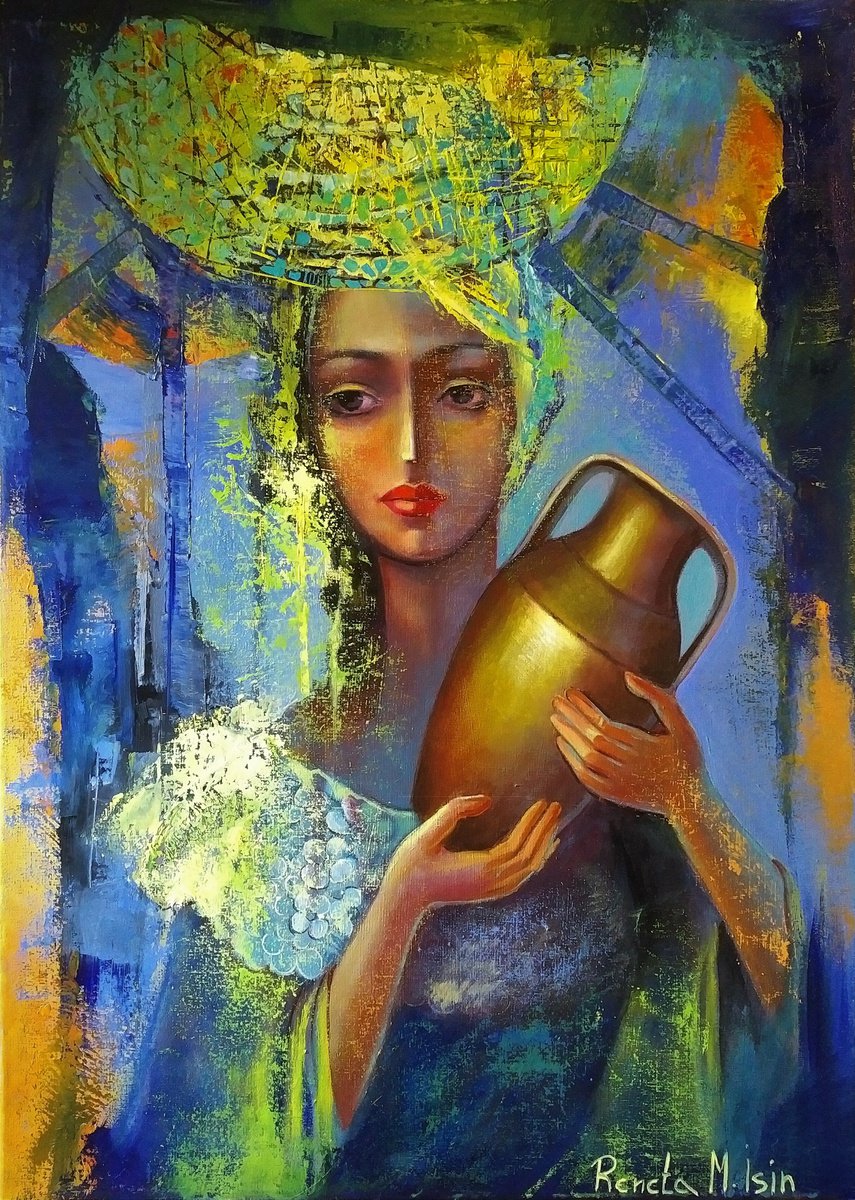 Egyptian Madonna by Reneta Isin