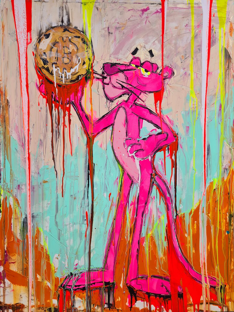 Pink Panther knows. The evolution of Money by Antoni Dragan