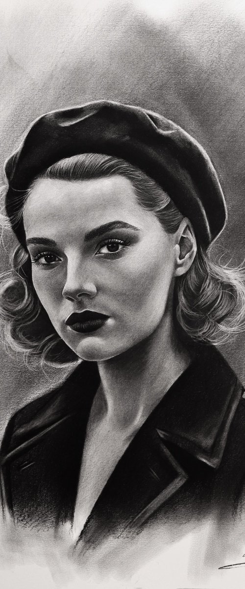 Woman Portrait No. 29 by Mariam Darchiashvili