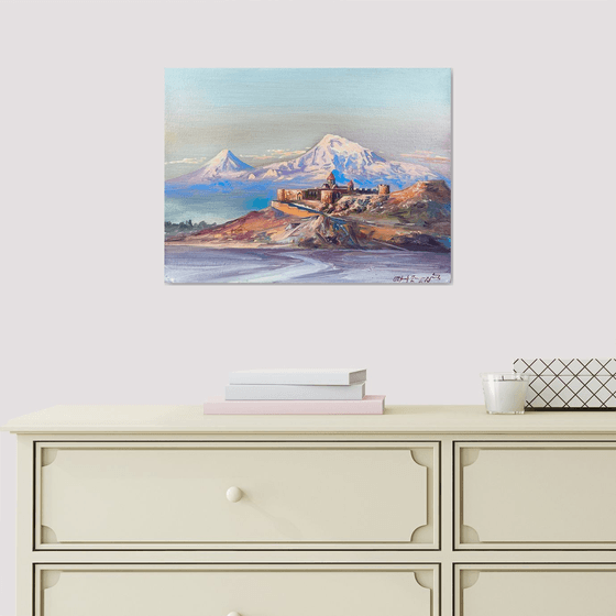 Ararat from Khor Virap