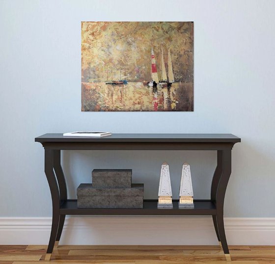 Sea and Sky : on MDF