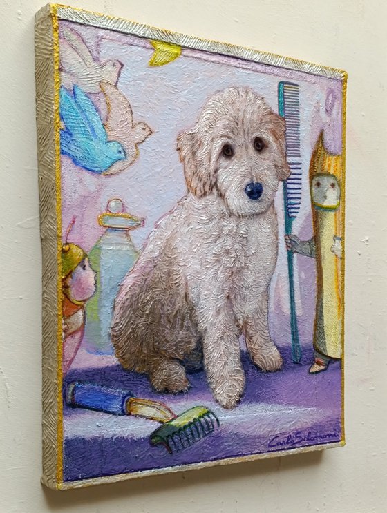 AT THE GROOMER