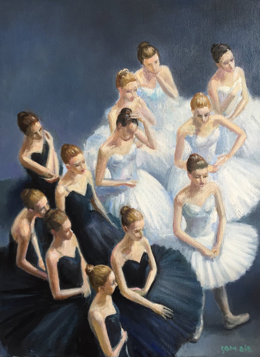 Ballet dancers by Samuel Air