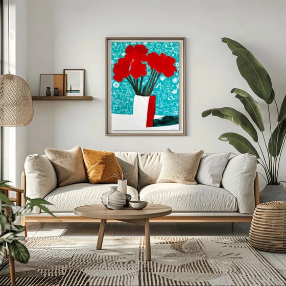 Red Floral Bouquet