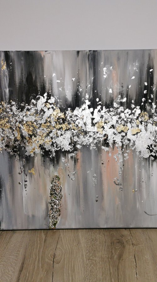 Abstract canvas wall art, Modern art, Original Abstract painting by Annet Loginova