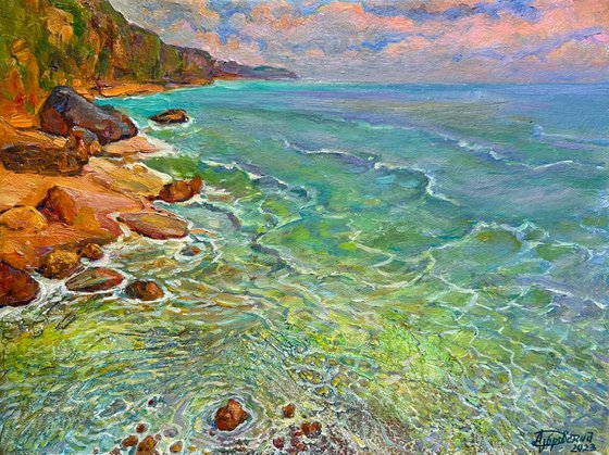 Coastal Cliffside View