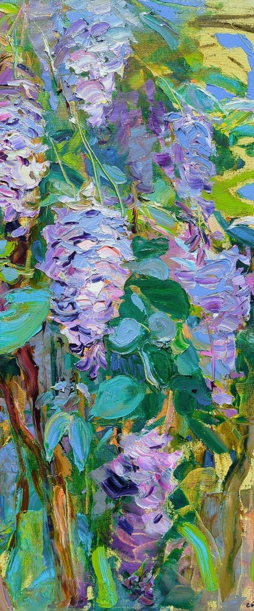 Wisteria by Helen Shukina