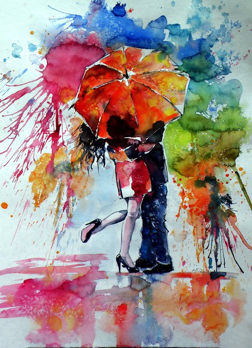 Raining and love by Kovács Anna Brigitta