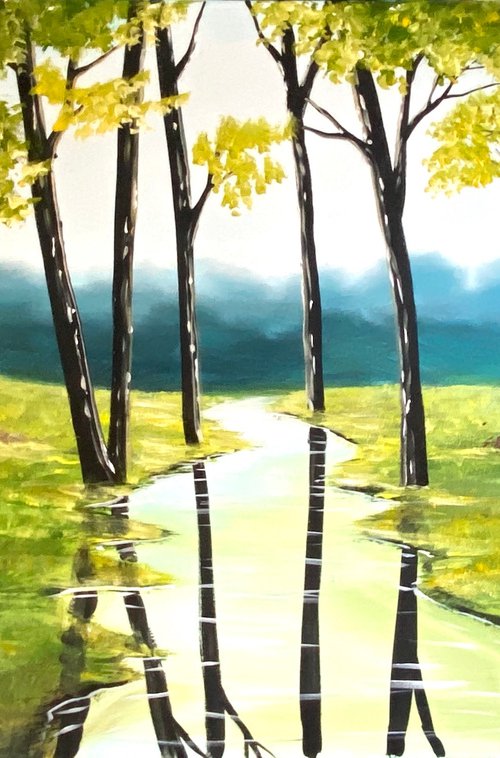 Beautiful Landscape by Aisha Haider