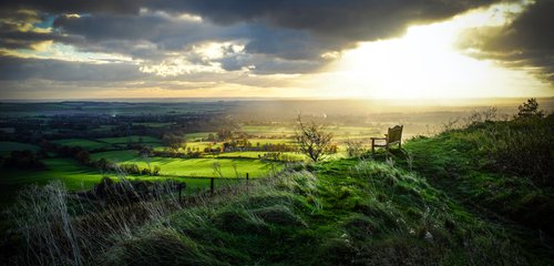Martinsell Hill, Wiltshire by Russ Witherington