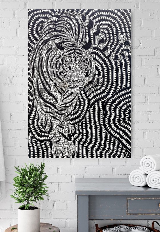 Psychedelic Tiger