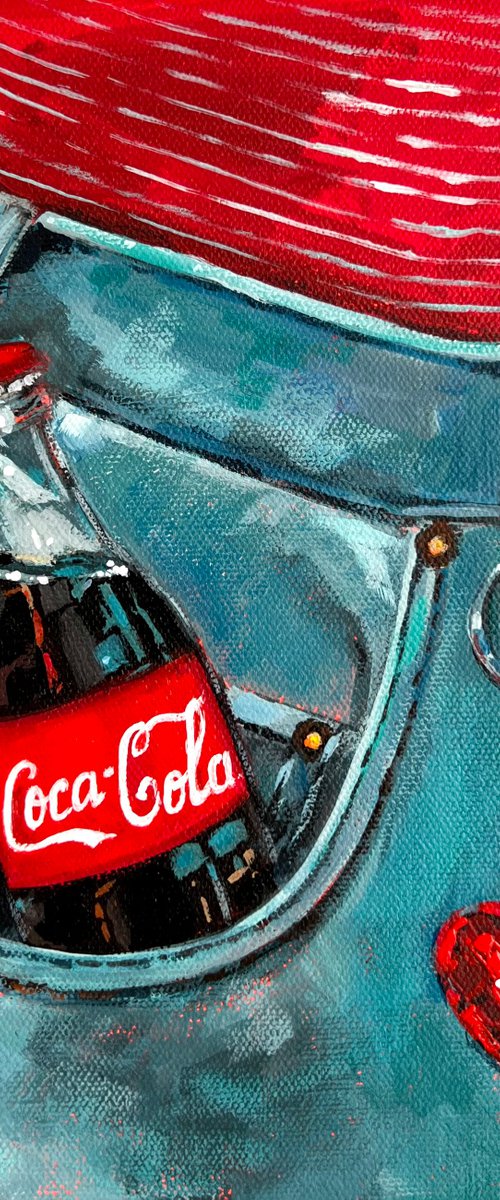 Coca-Cola and Blue Jeans by Victoria Sukhasyan