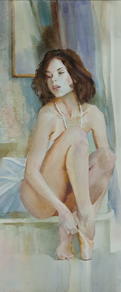 The  young danseuse by Valentin