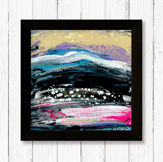 Natural Moments 98 - Framed  Abstract Art by Kathy Morton Stanion