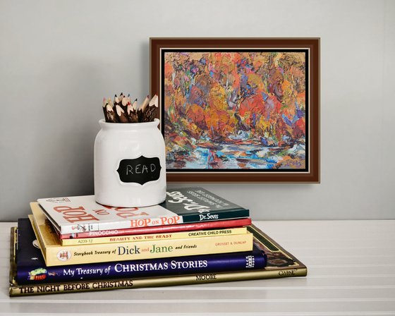 Golden Fire by the Water