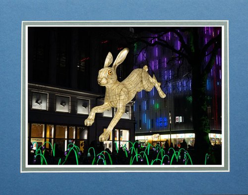 Lumiere London Hare by Robin Clarke