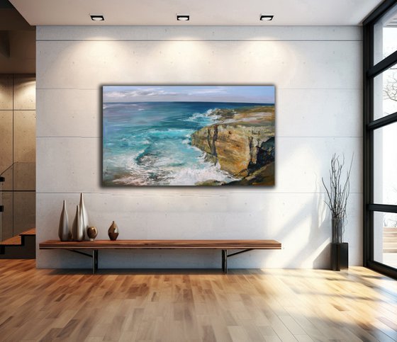 Breath of the Ocean. Windswept Silence