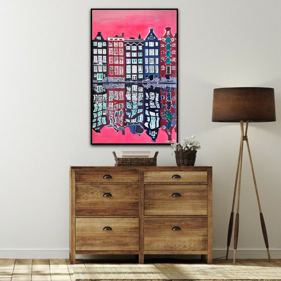 Amsterdam / 100 x 64 cm