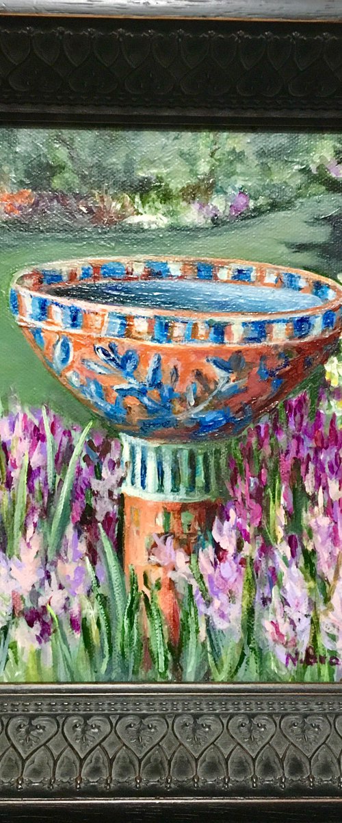 Birdbath by Nancy Brockmon