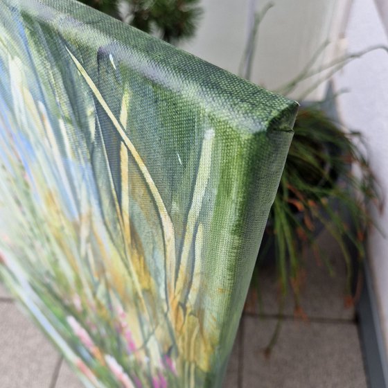 Pond with Water Lilies