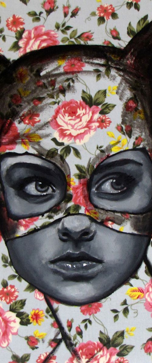 Kitty Flower Power by Raffaella Bertolini
