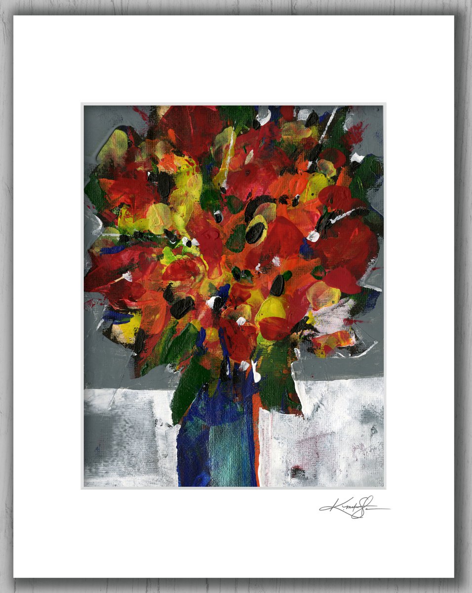 Vase Full Of Loveliness 2 - Floral Painting by Kathy Morton Stanion by Kathy Morton Stanion