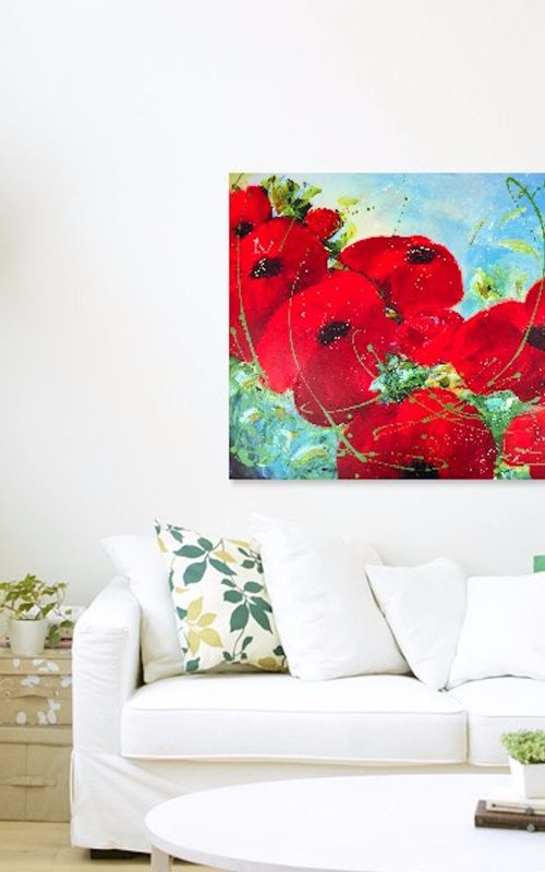 Passionate for Poppies by Emma Sian Pritchard