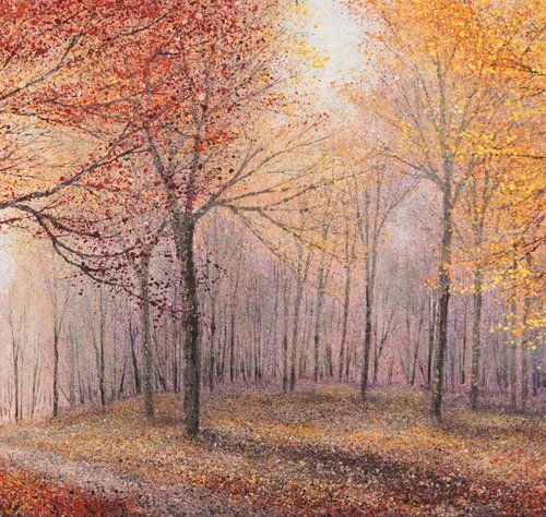 THE DISTANT SOUND OF A WOODPECKER by Chris Bourne