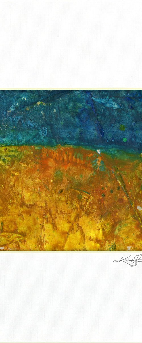 Encaustic Abstract 54 by Kathy Morton Stanion