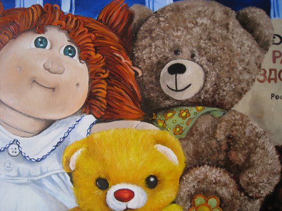 Toys Realistic Art for Nursery