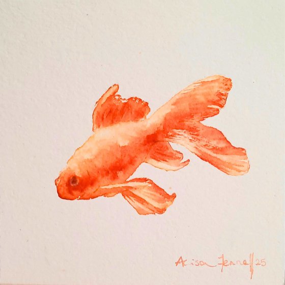 Swishy Soul - Fish Watercolour