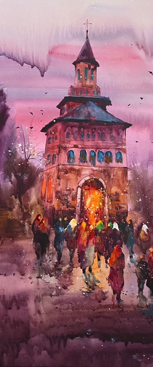 Sold “Easter early morning” by Iulia Carchelan