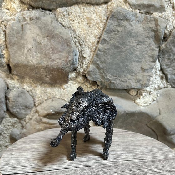 Steel Lace Sculpture – Elephant 50-19