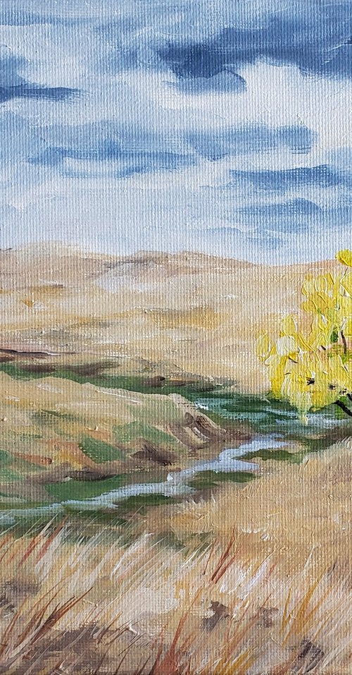 Landscape - Prairie - "Songs of the Prairie II - Courage" by Katrina Case