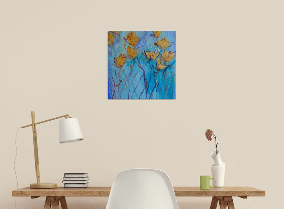 Expressive Floral Garden