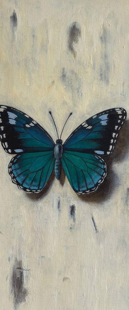The Teal Butterfly by Gevorg Sinanian